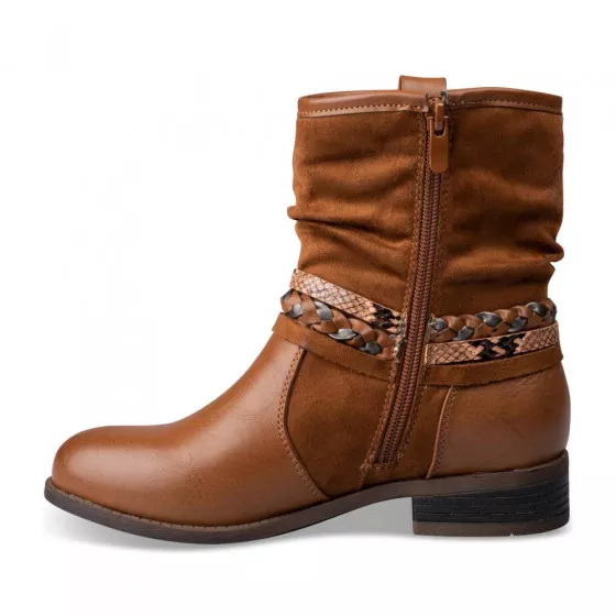 Bottines COGNAC MERRY SCOTT