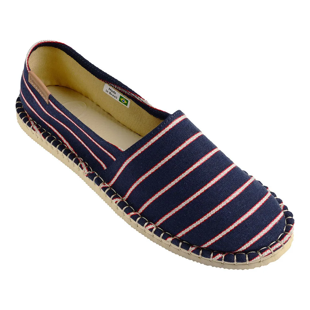 Havaianas ORIGINE IV PRINT - Espadrilles sand/navy blue/red