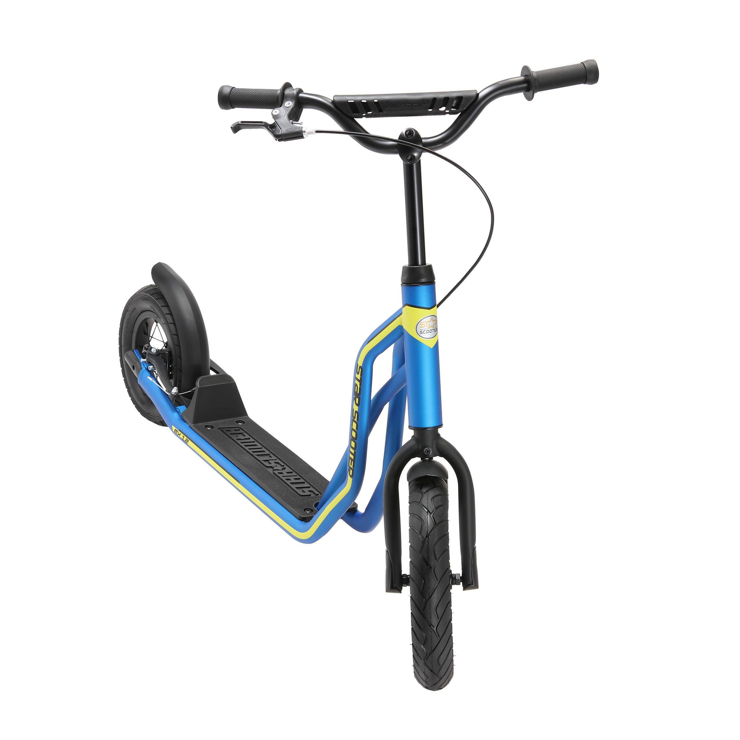 STAR SCOOTER Autoped, 12 inch + 10 inch, blauw