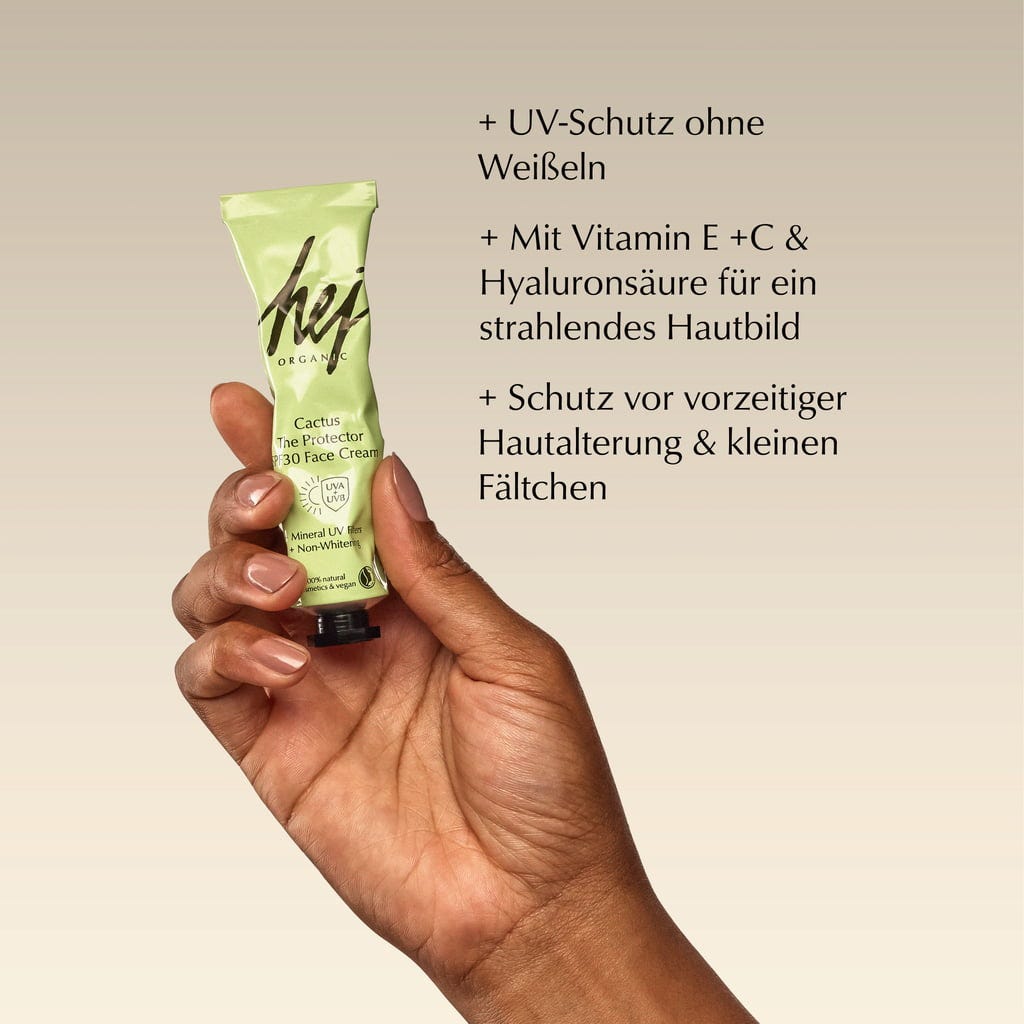 HEJ ORGANIC  Cactus The Protector Face Cream LSF30 , 30 ml