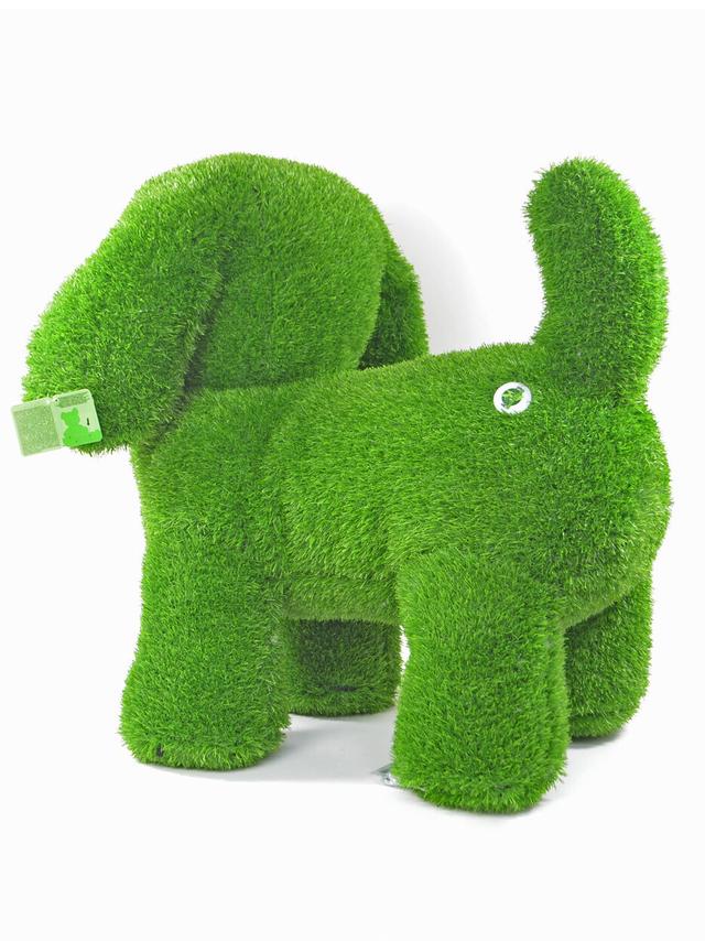 Outdoor-Figur Hund stehend, UV-beständig, 80 cm