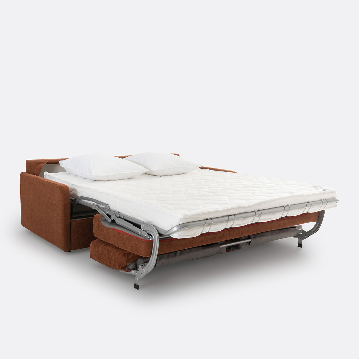 LA REDOUTE INTERIORS<br>Sofá-cama, tecido texturizado, espuma Marta