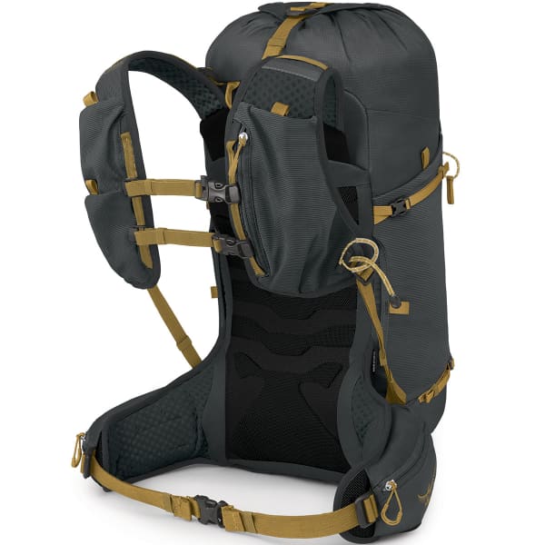 Sac à dos randonnée OSPREY TALON VELOCITY 30 DARK CHARCOAL/TUMBLEWEED YELLOW