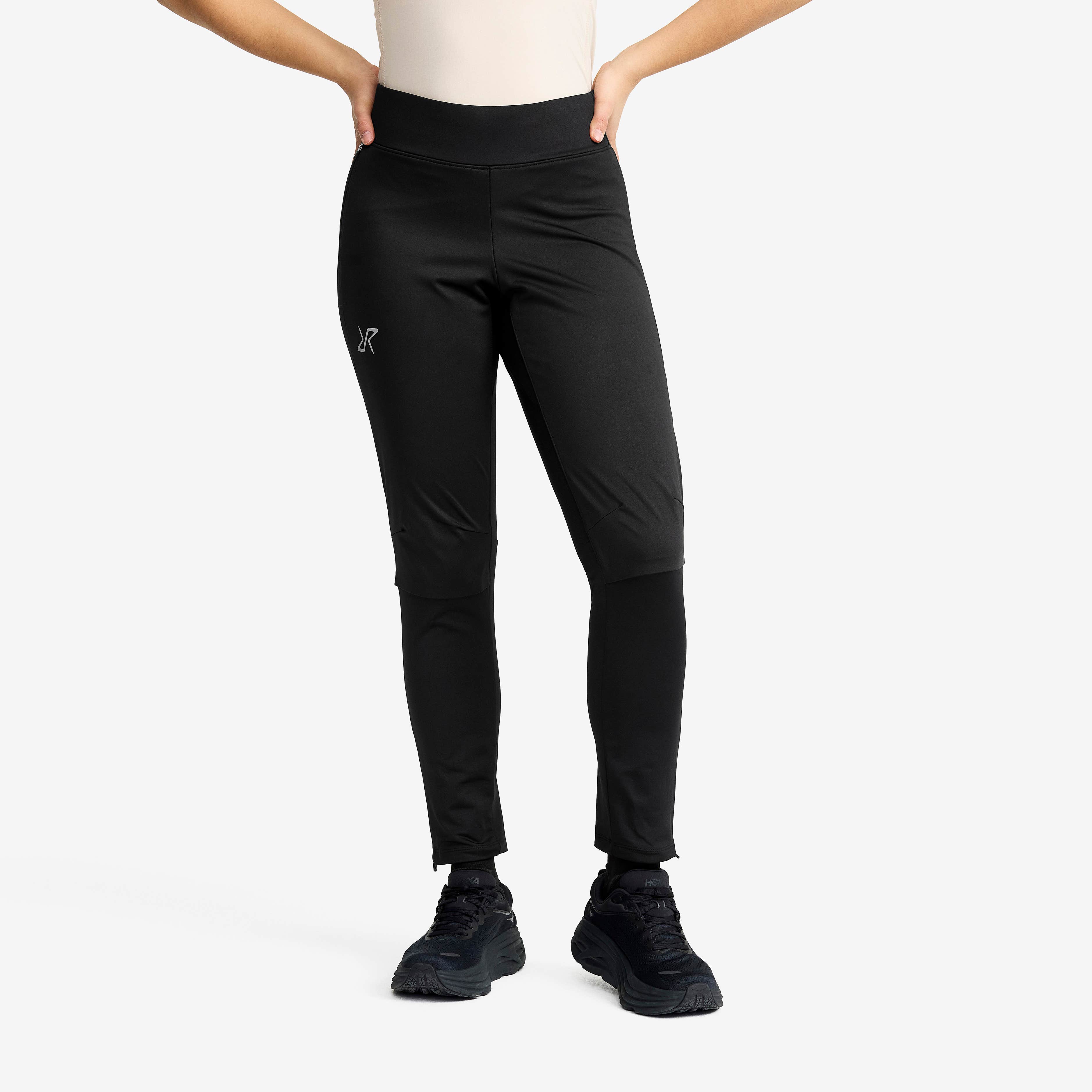 Pace Wind Tights Dame Black