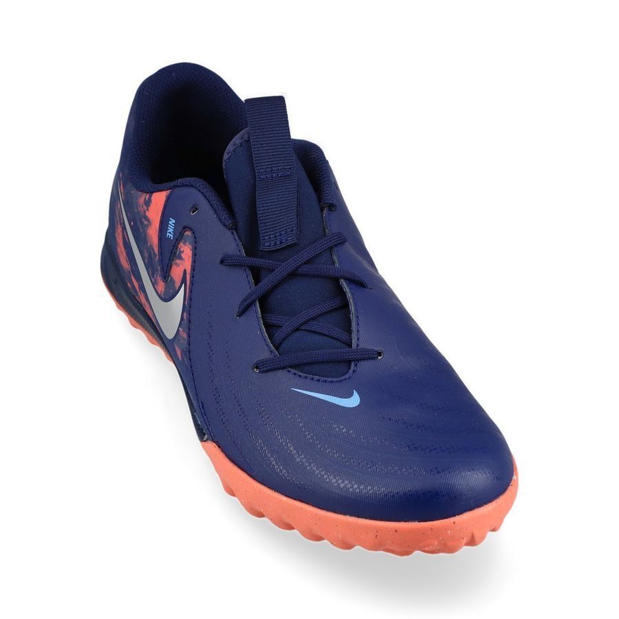 Nike Phantom GX II Academy TF Erling Haaland Personal Edition - Bleu/Chrome Enfant ÉDITION LIMITÉE