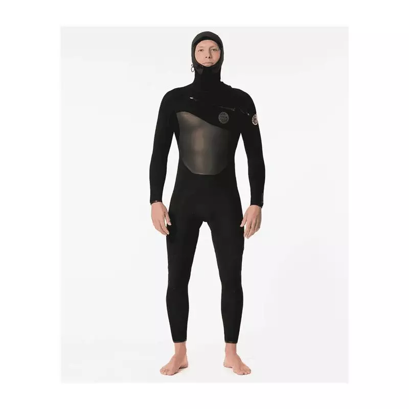 Combinaison intégrale RIPCURL Flashbomb 6/4 Hood C/Zip Black