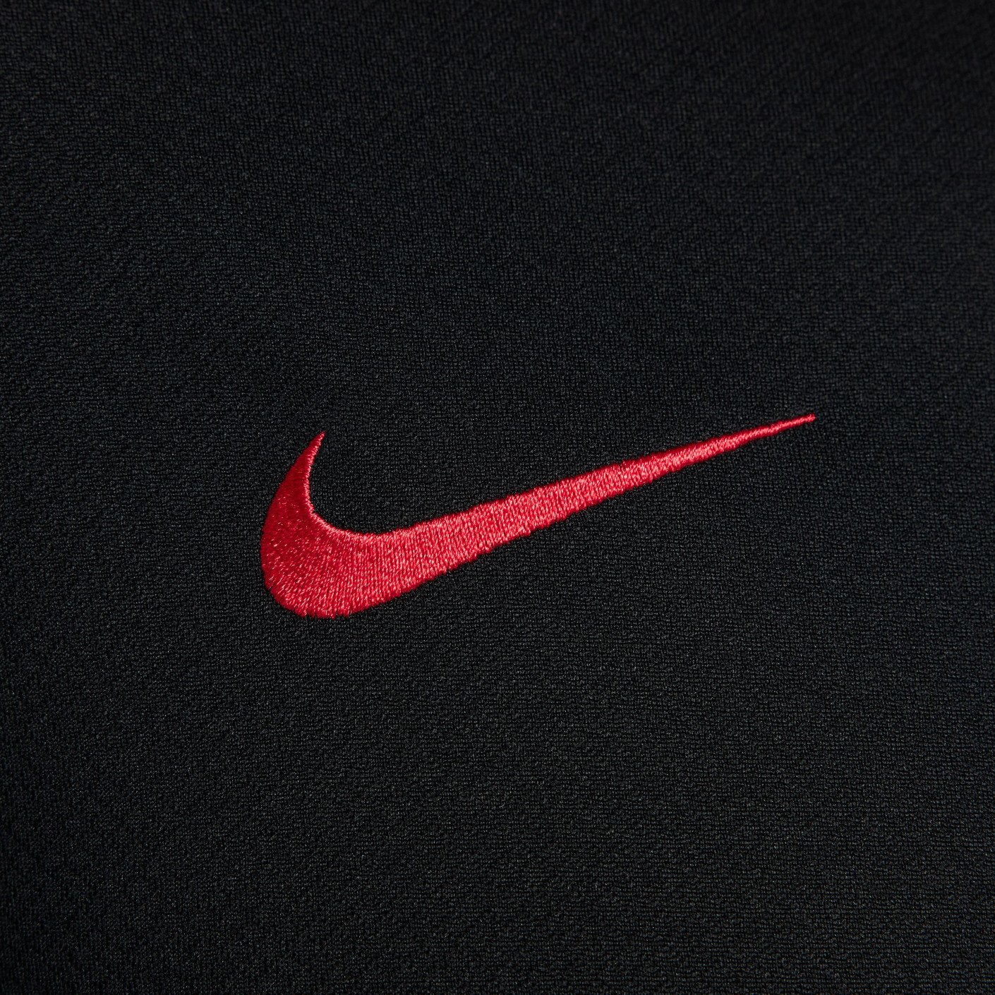 Nike Liverpool Strike Trainingsshirt 2024-2025 Zwart Gebroken Wit Rood