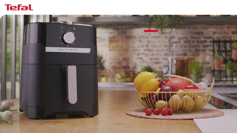 Easy Fry & Grill XL EY5018 Air fryer 2-in-1 - 8 programma's - 4,6 L