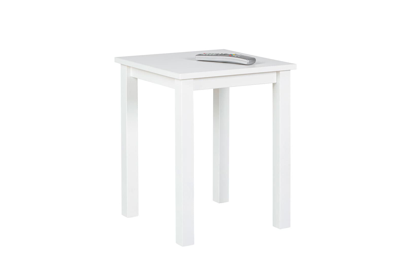Beistelltisch HOLGER 45x55x45 cm Massivholz weiß