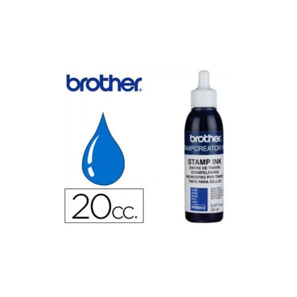 Brother Tinta p/ Carimbos Automáticos 20cc Azul - PR-INKE