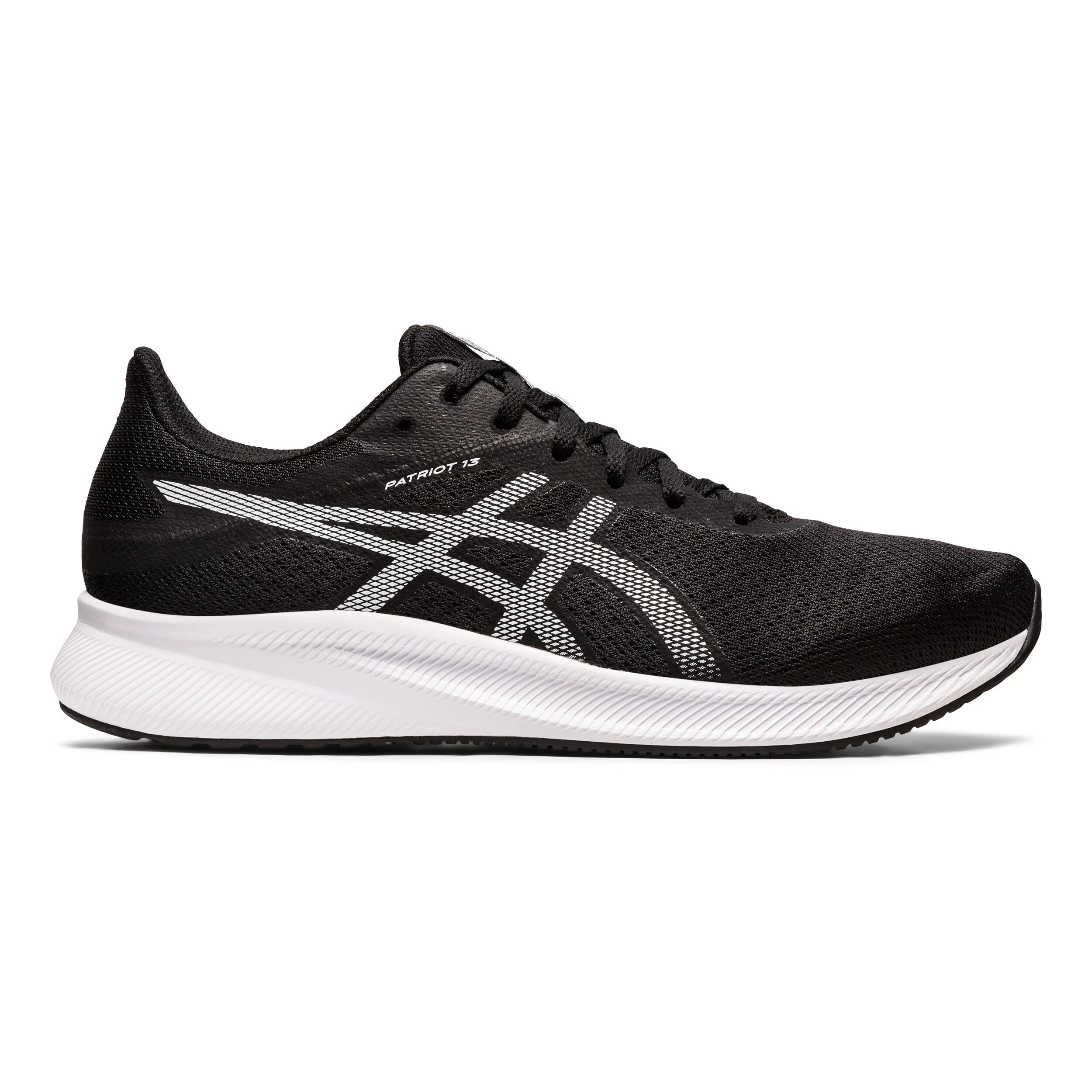 ASICS Patriot 13 Chaussure De Running Sans Stabilisateurs Hommes - Noir , Blanc