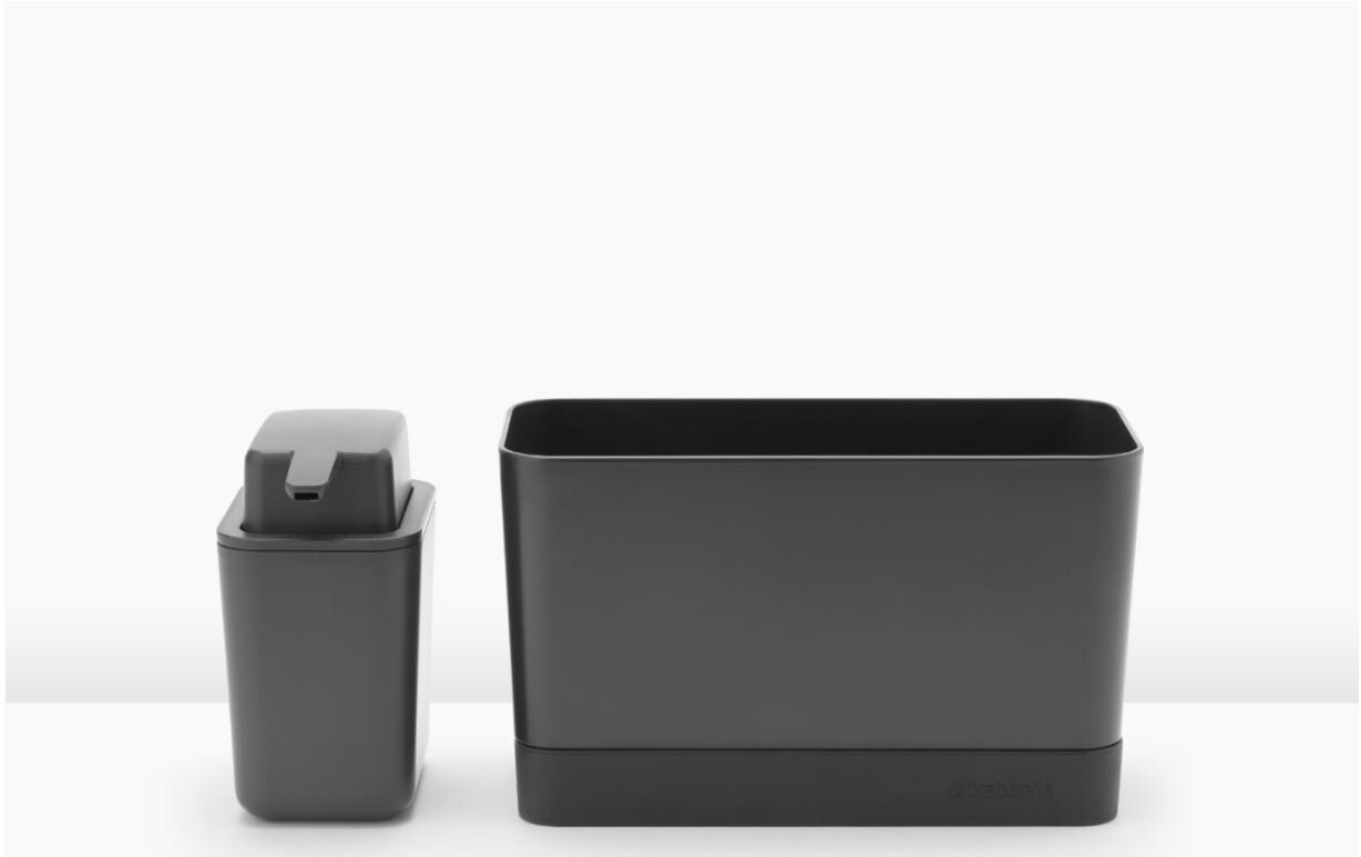 Spültrog-Organizer Set, DunkelgrauSpültrog-Organizer Sink Side