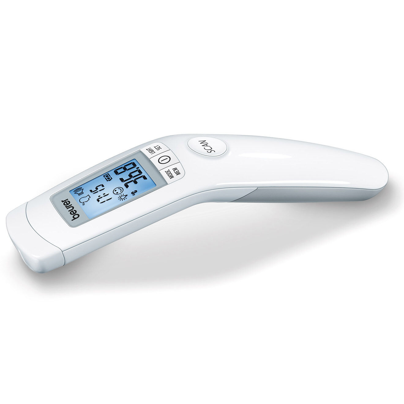 Beurer Thermomètre frontal sans contact blanc