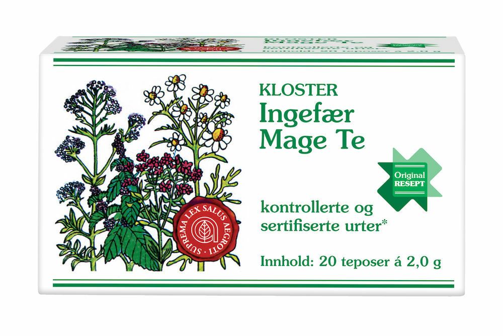 Kloster Ingefær mage te