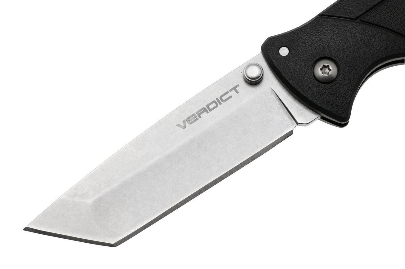 Cold Steel Verdict Tanto FL-C3TSS Stonewashed 4116SS, Black GFN, zakmes