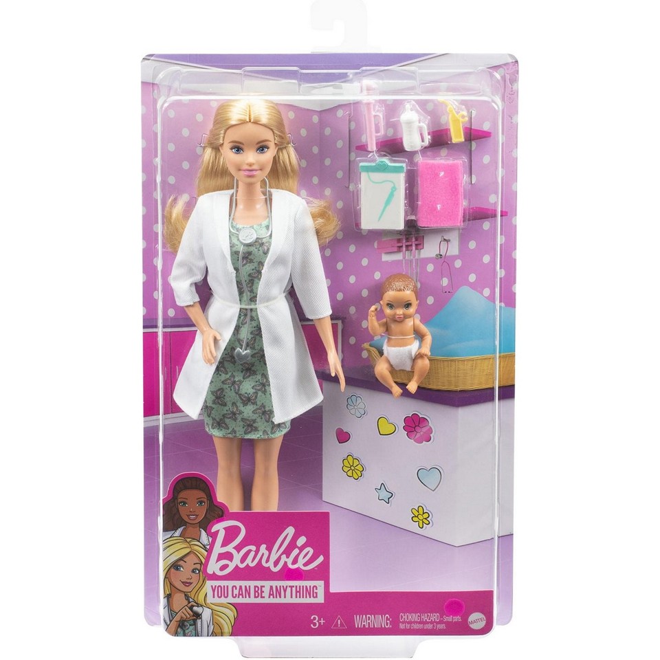 Barbie - Læge Dukke (GVK03)