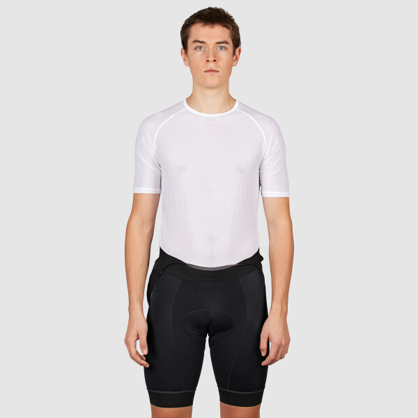 GripGrab Ultralight Mesh Ondershirt Korte Mouwen Wit 2-pack