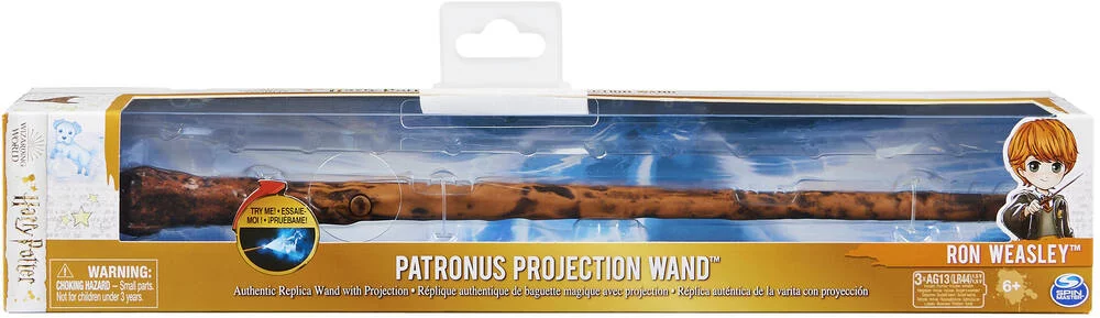 BAGUETTE MAGIQUE PROJECTION PATRONUS WIZARDING WORLD (ASSORT) (BARQUETTE)
