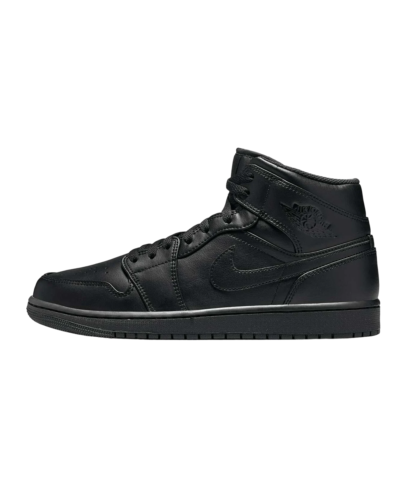 Jordan Air 1 Mid Schwarz F093