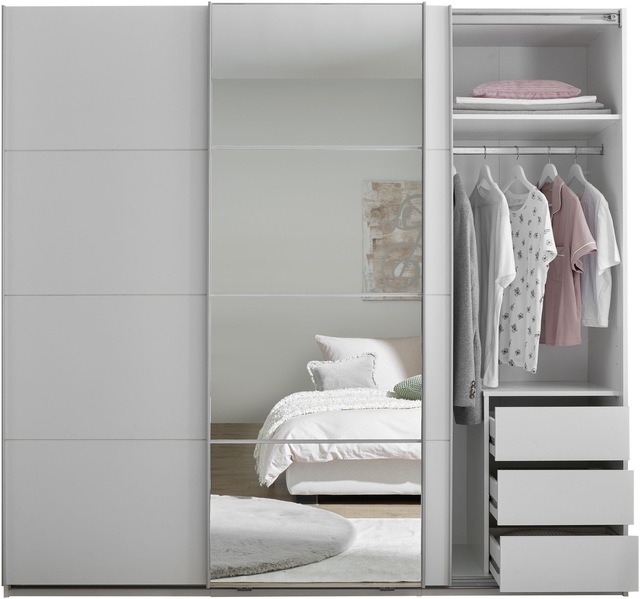 Schlafkontor Schwebetürenschrank »Carano Kleiderschrank, Schiebetürenschrank mit Spiegeltür«