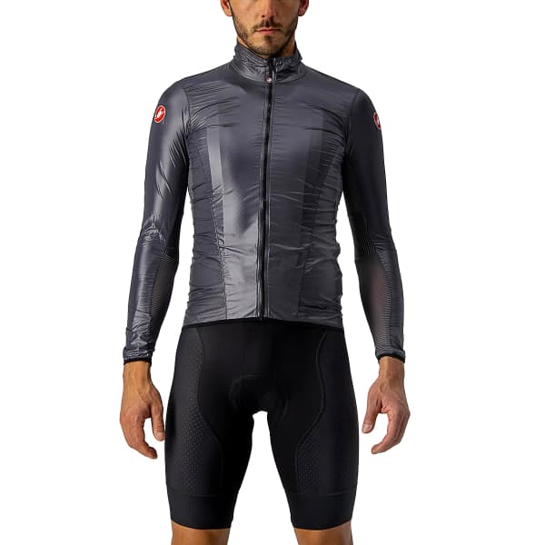 Veste vélo CASTELLI ARIA SHELL GRIS FONCE