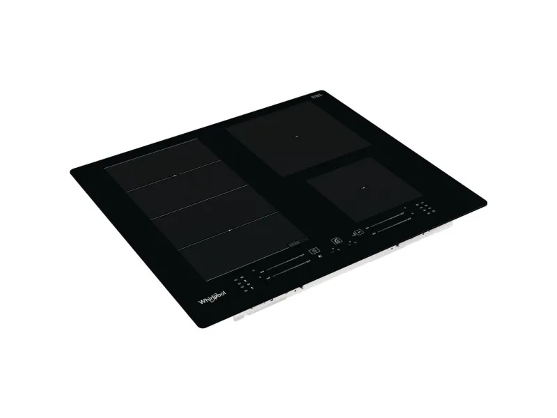Whirlpool WF S7560 NE, Sort, Indbygget, 60 cm, Zone induktionskogeplade, Keramisk, 4 zone(s)