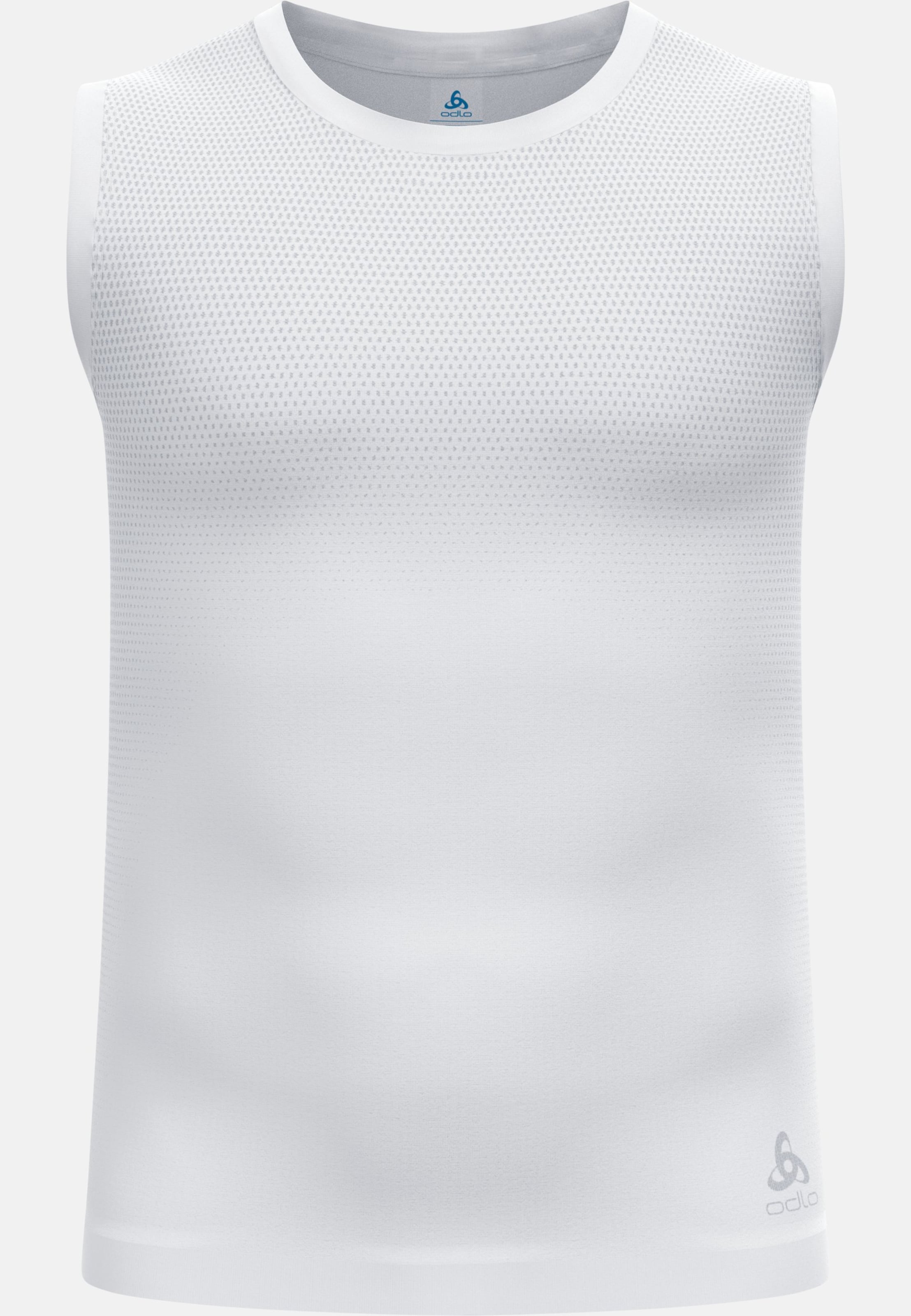 Performance Light Base Layer Singlet in white