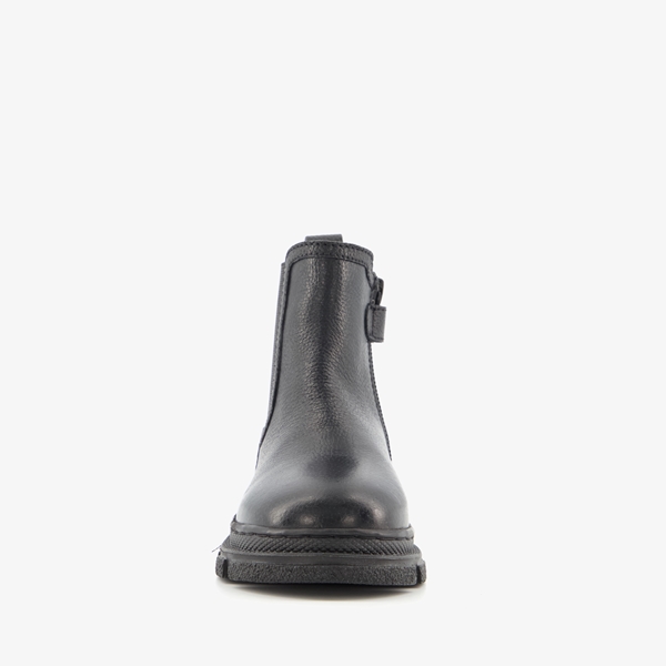Groot meisjes leren chelsea boots