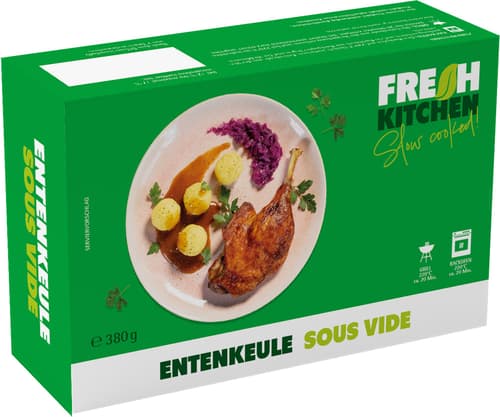 Fresh Kitchen Entenkeule Sous Vide