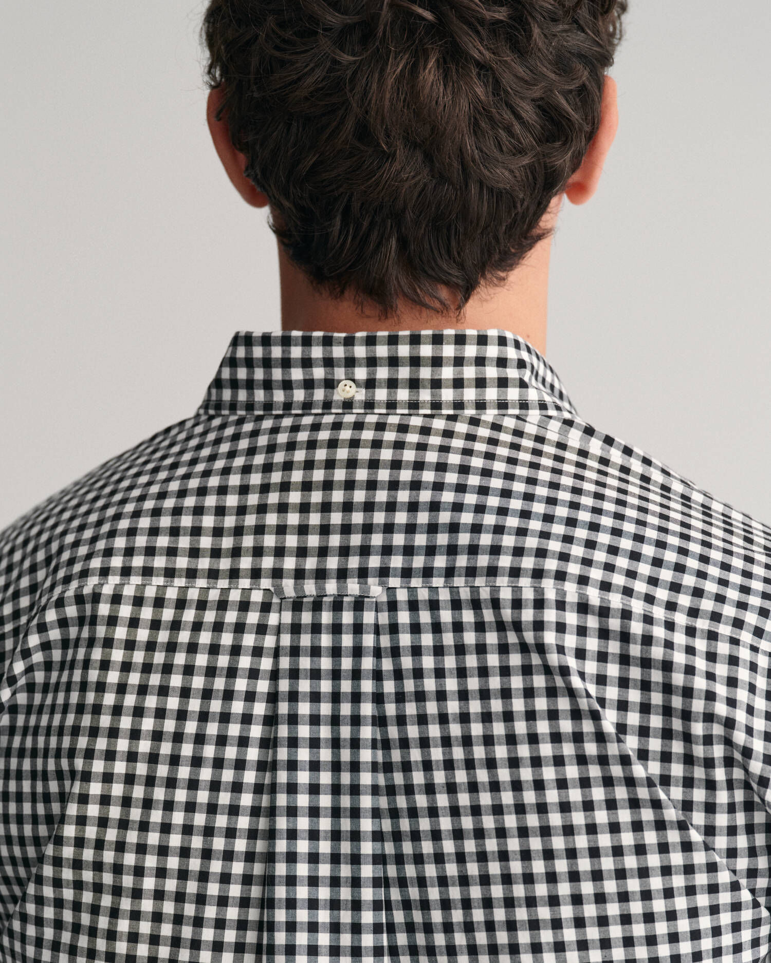 Gant| Herren Kurzarmhemd VICHY-KARO aus Popeline Regular Fit