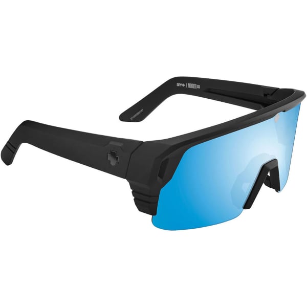 Lunette vélo SPY MONOLITH 5050 MATTE BLACK HAPPY BOOST POLAR ICE BLUE MIRROR