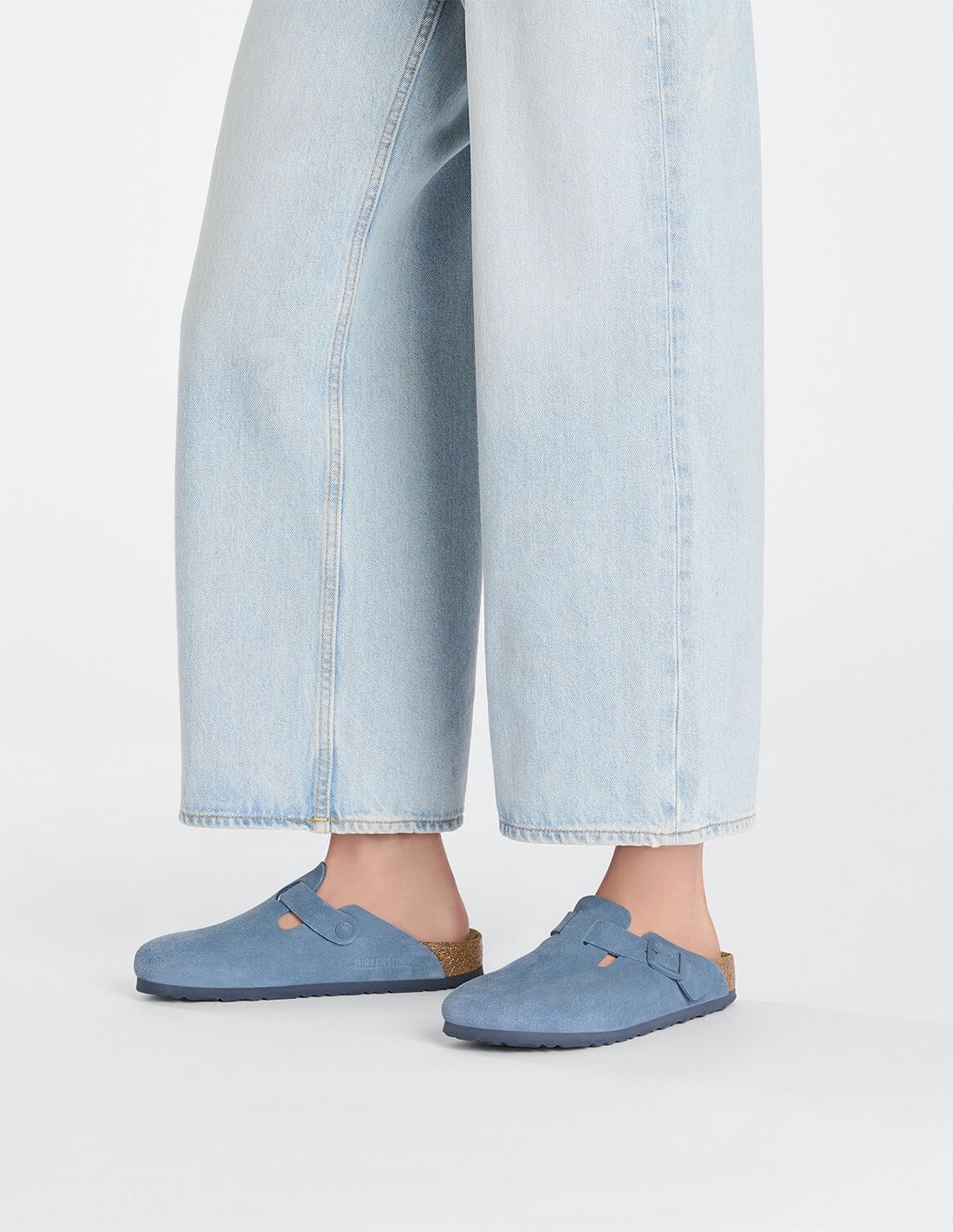 birkenstock Sabot femme boston leve elemental blue