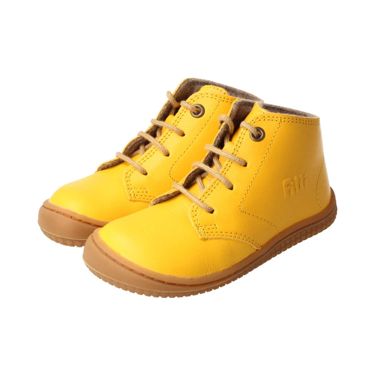 MB4211-F4 mustard SOFT-TOE BIO nappa fleece laces Weite/M