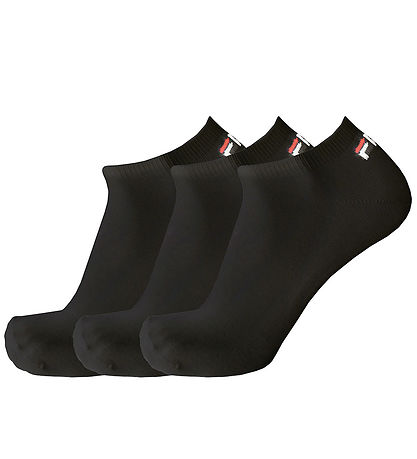 Fila Sneaker-socken - 3er-Pack - Schwarz
