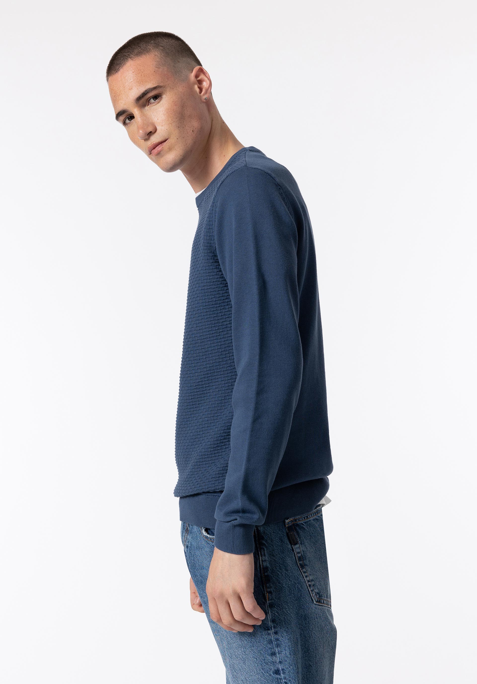 Camisola de Malha com Jacquard