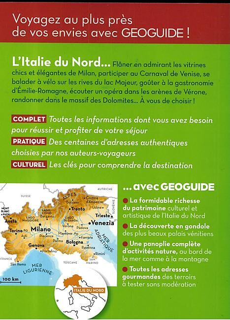 GALLIMARD - GEOGUIDE ITALIE DU NORD