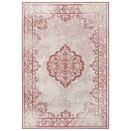 Dubbelzijdig vloerkleed Triomphe - Terra / Crème