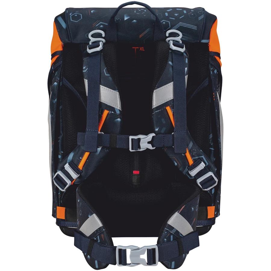 Scout Alpha DIN - Schulranzen Set 4 tlg. Space Data