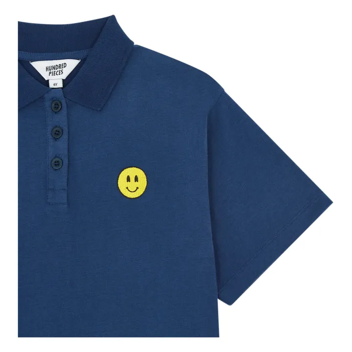 Hundred Pieces Polo Coton Bio | Bleu marine