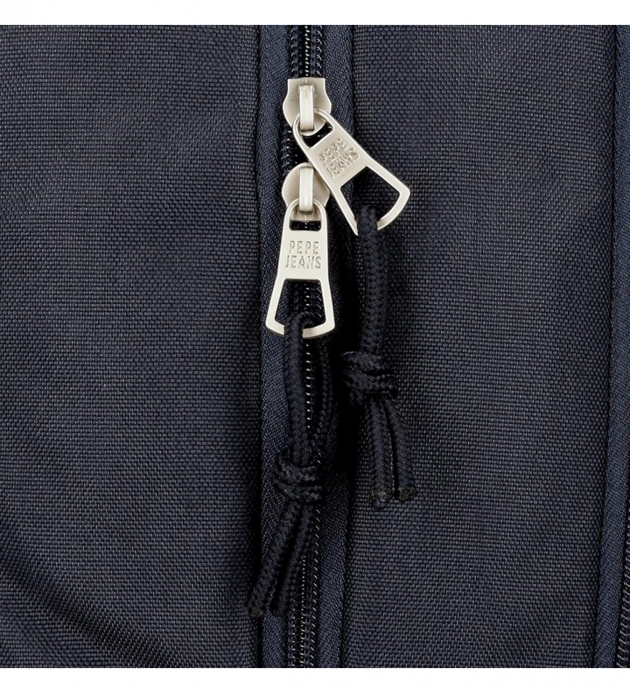 Pepe Jeans Mochila escolar dos compartimentos Pepe Jeans Clark 40cm adaptable rojo
