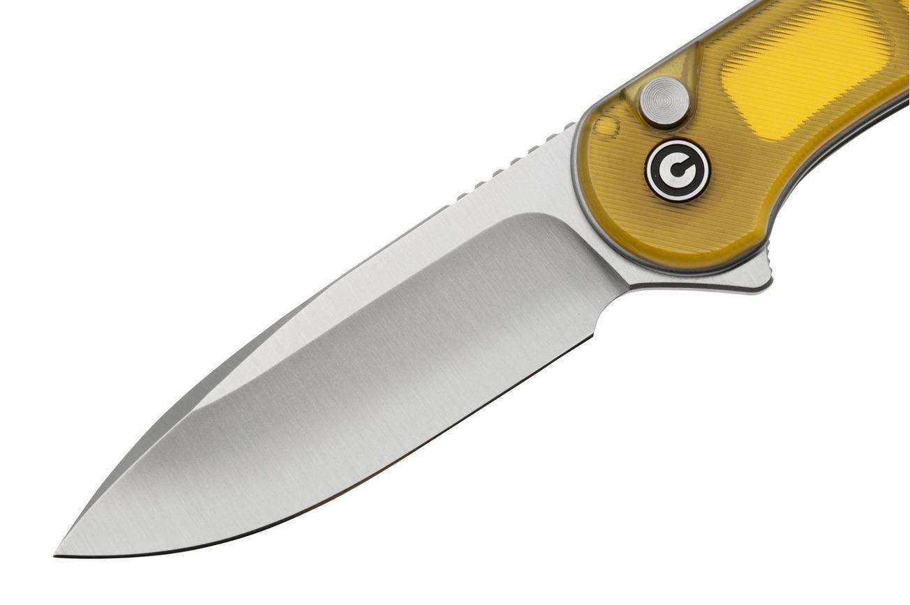 Civivi Elementum II Button Lock C18062P-7 Nitro-V, Polished Ultem, zakmes