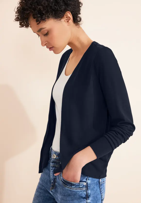 Offener Cardigan - deep blue