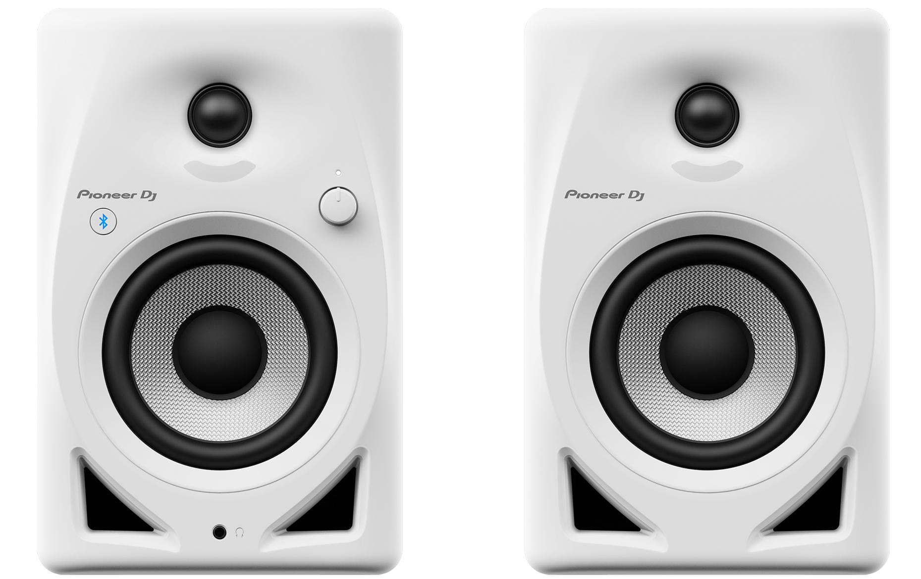 Studiomonitore DM-40D-BT-W Weiss<br>Lautsprecher mit ausgewogenem, druckvollem Bassklang und Bluetooth