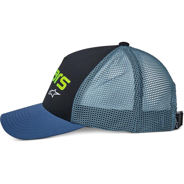 Alpinestars - Casquette Vital Trucker Noir / Bleu / Vert