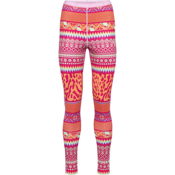 Collant thermique KARI TRAA LILJA PANTS BERRY