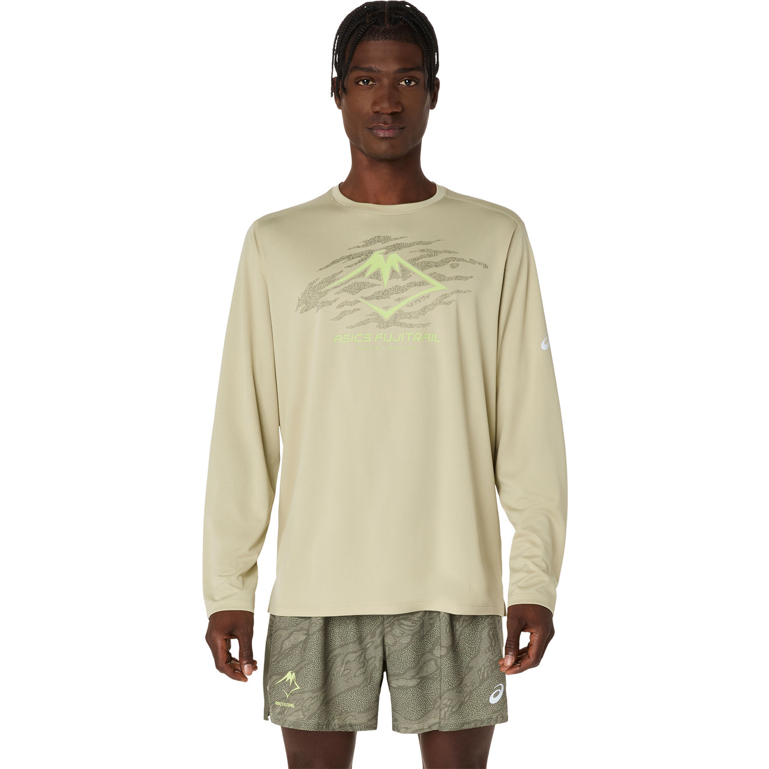 ASICS Fujitrail Logo Longsleeve T-Shirt Heren