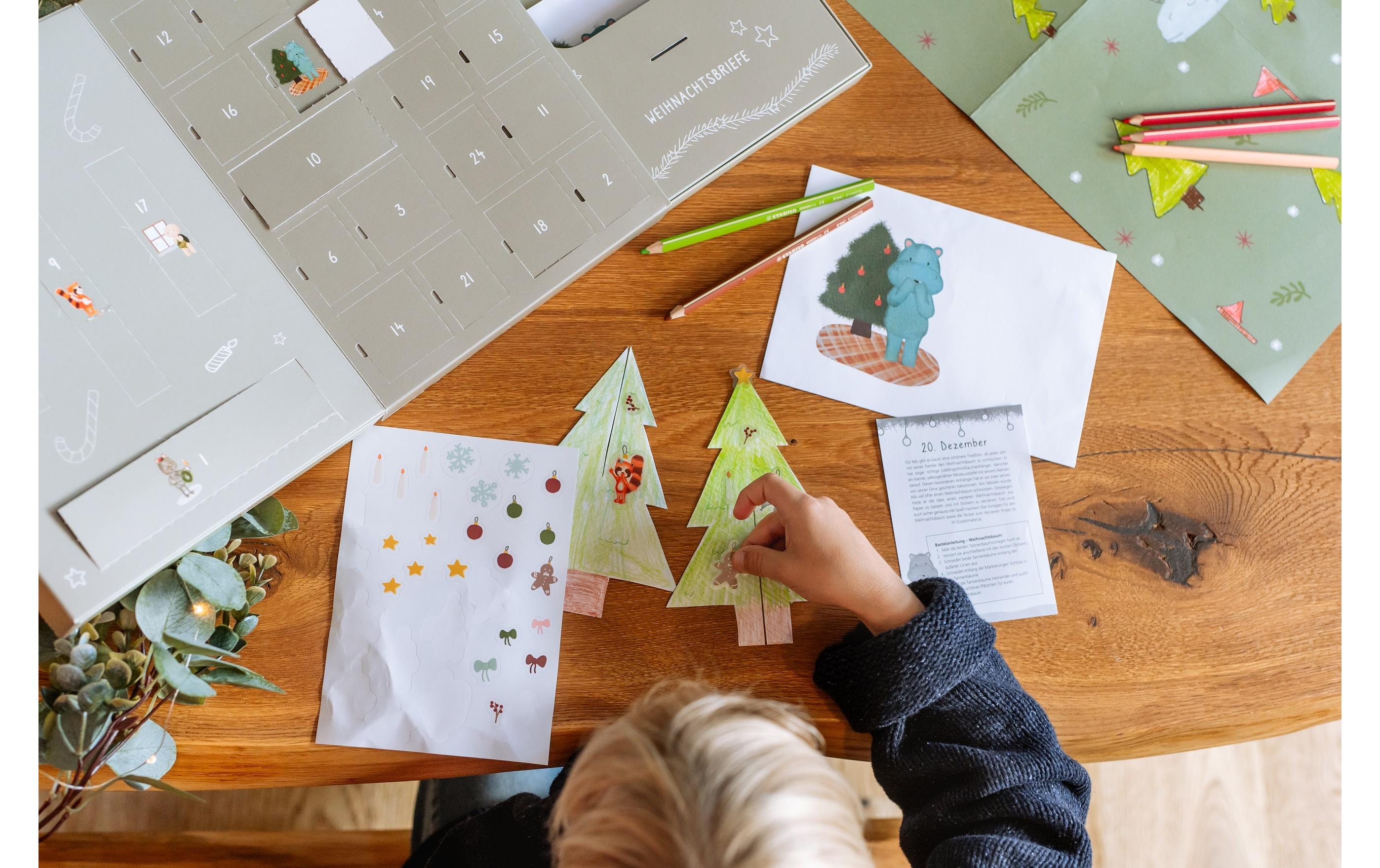 Adventskalender Familie<br>Adventskalender zum Selbermachen