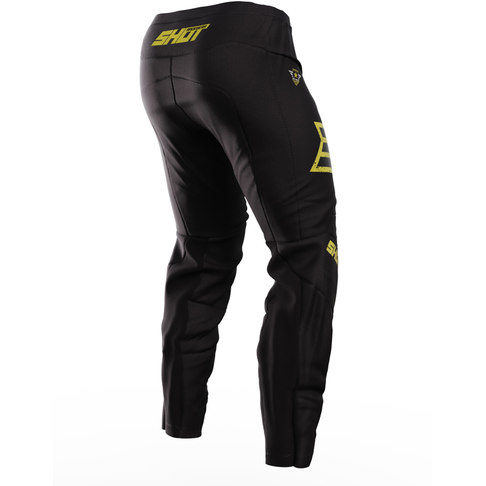 Shot - Pantalon Devo Army Noir / Or