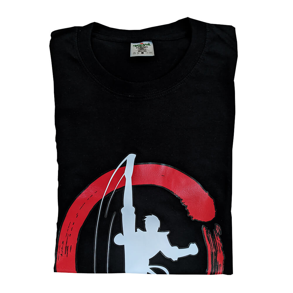 Camiseta Taekwondo Naeryo Preta 180g