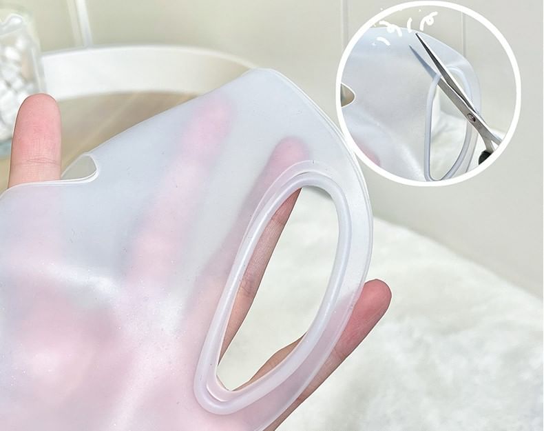 Karnemelk - Herbruikbare siliconen gezichtsmaskerhoes